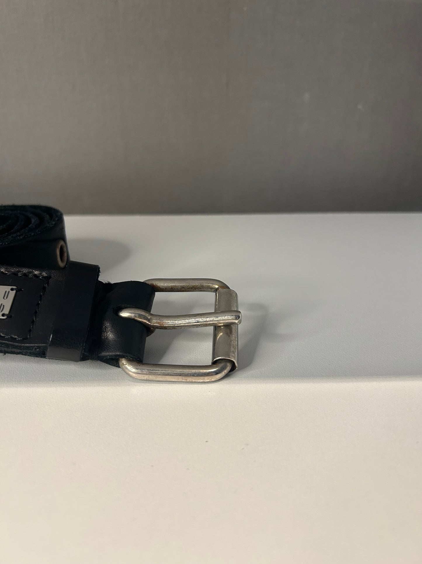 Guidi Leather Grommet Belt