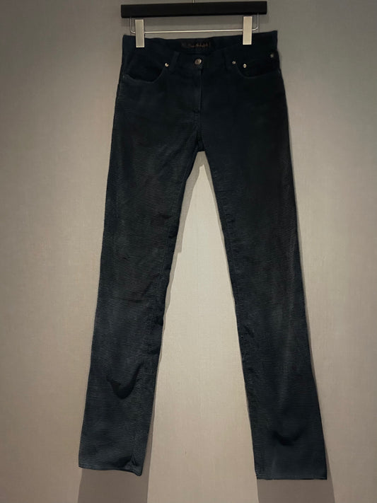 aw05 UNDERCOVER 'arts and crafts' horizontal corduroy pants