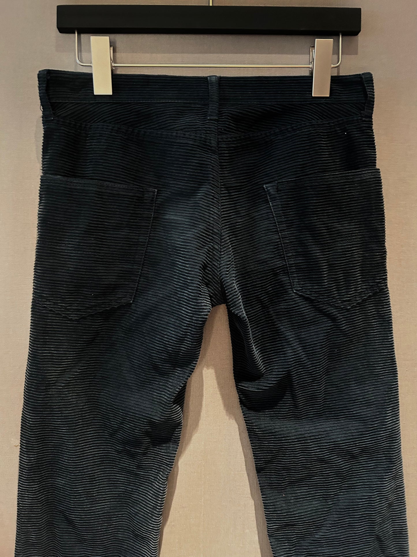 aw05 UNDERCOVER 'arts and crafts' horizontal corduroy pants