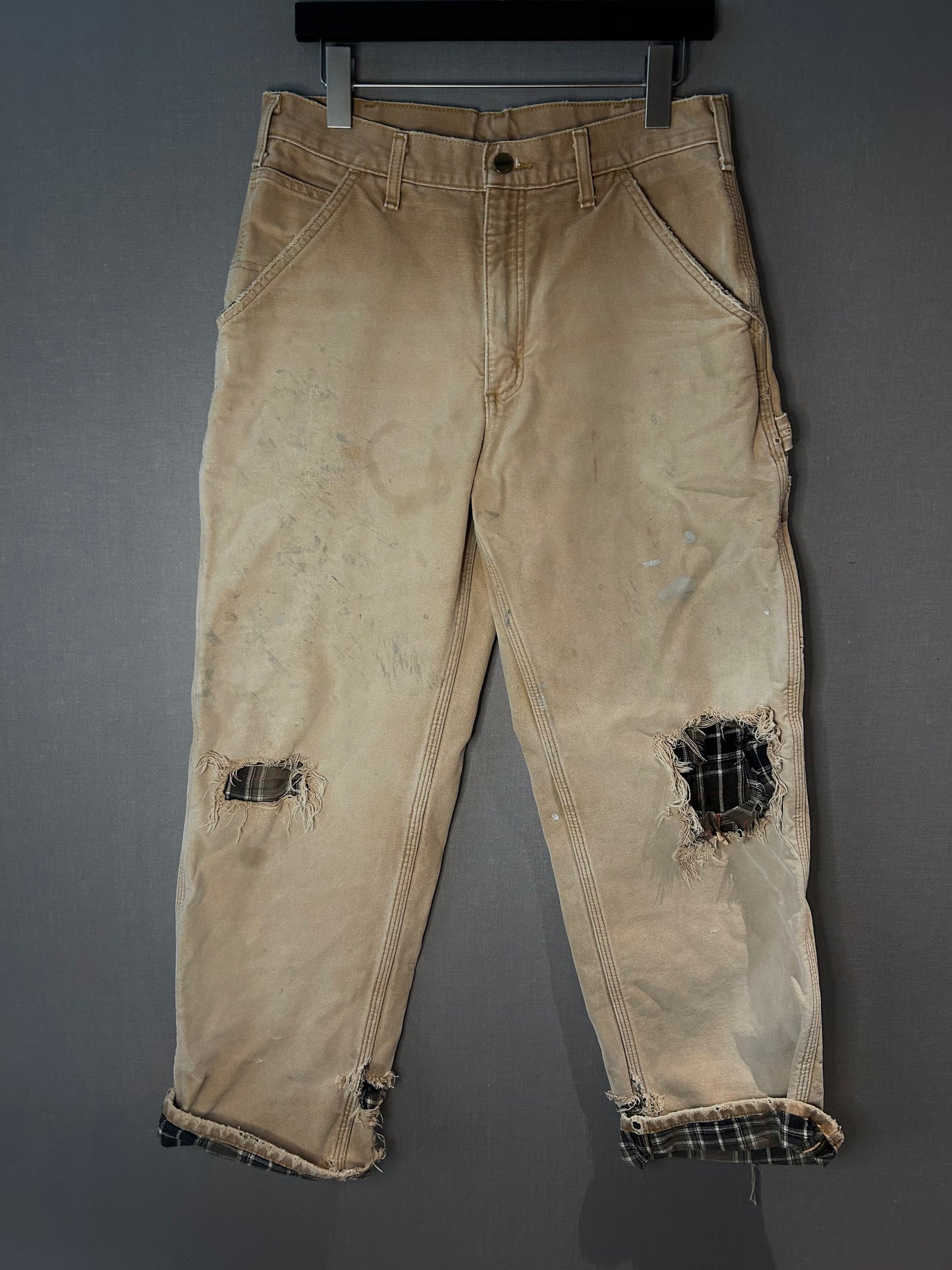 2000's Flannel Lined Carhartt Carpenter Pants