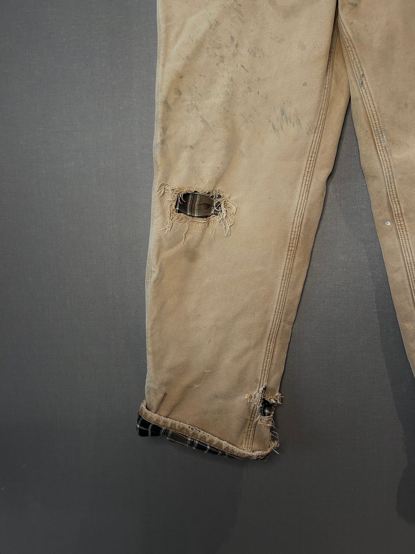 2000's Flannel Lined Carhartt Carpenter Pants