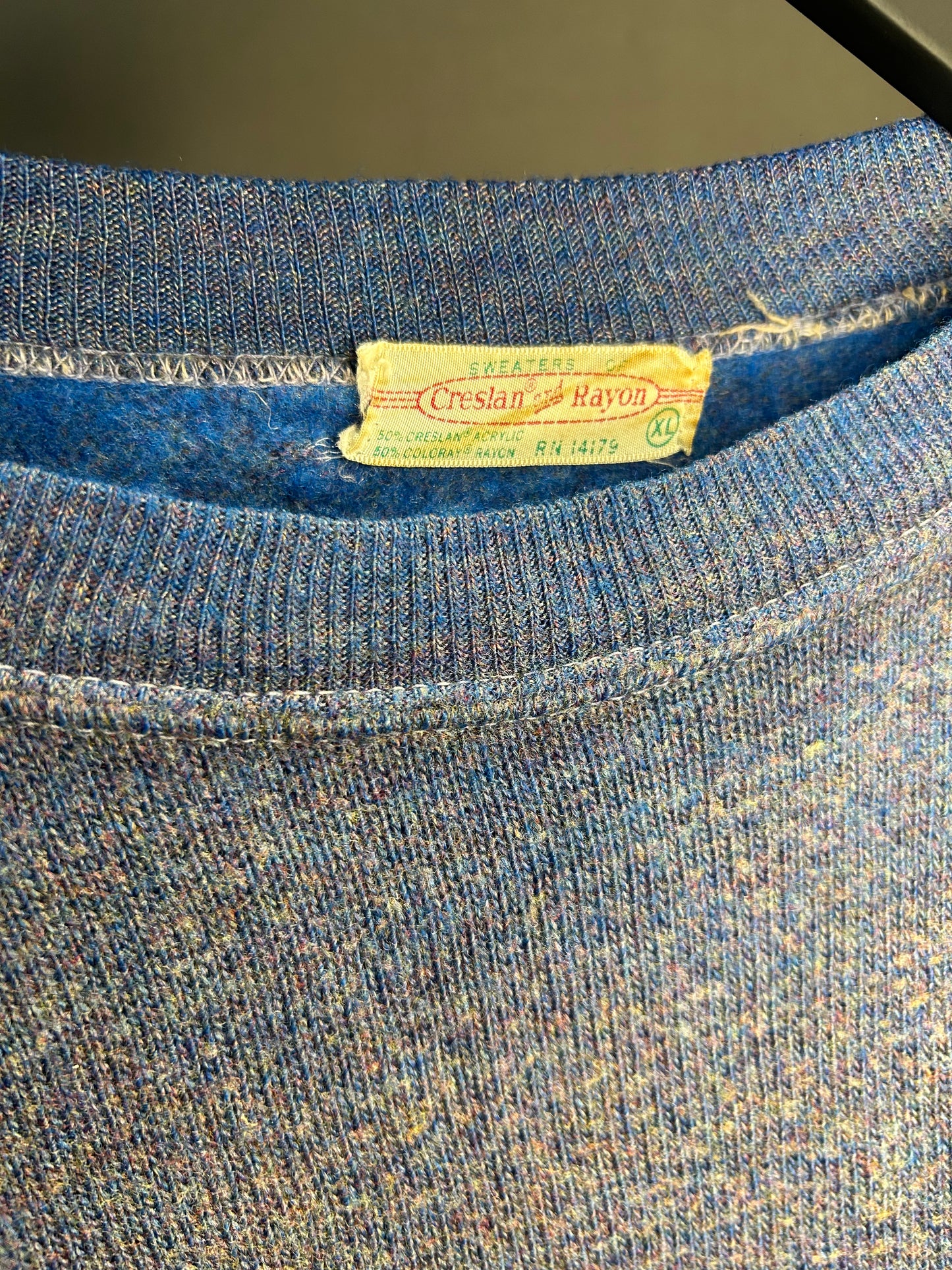 1960s Creslan & Rayon Crewneck