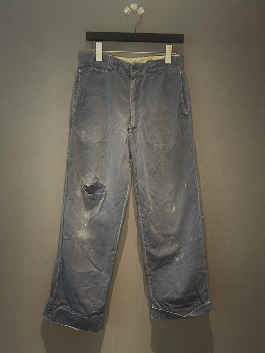 1950s Sanforized Sailcloth Chinos