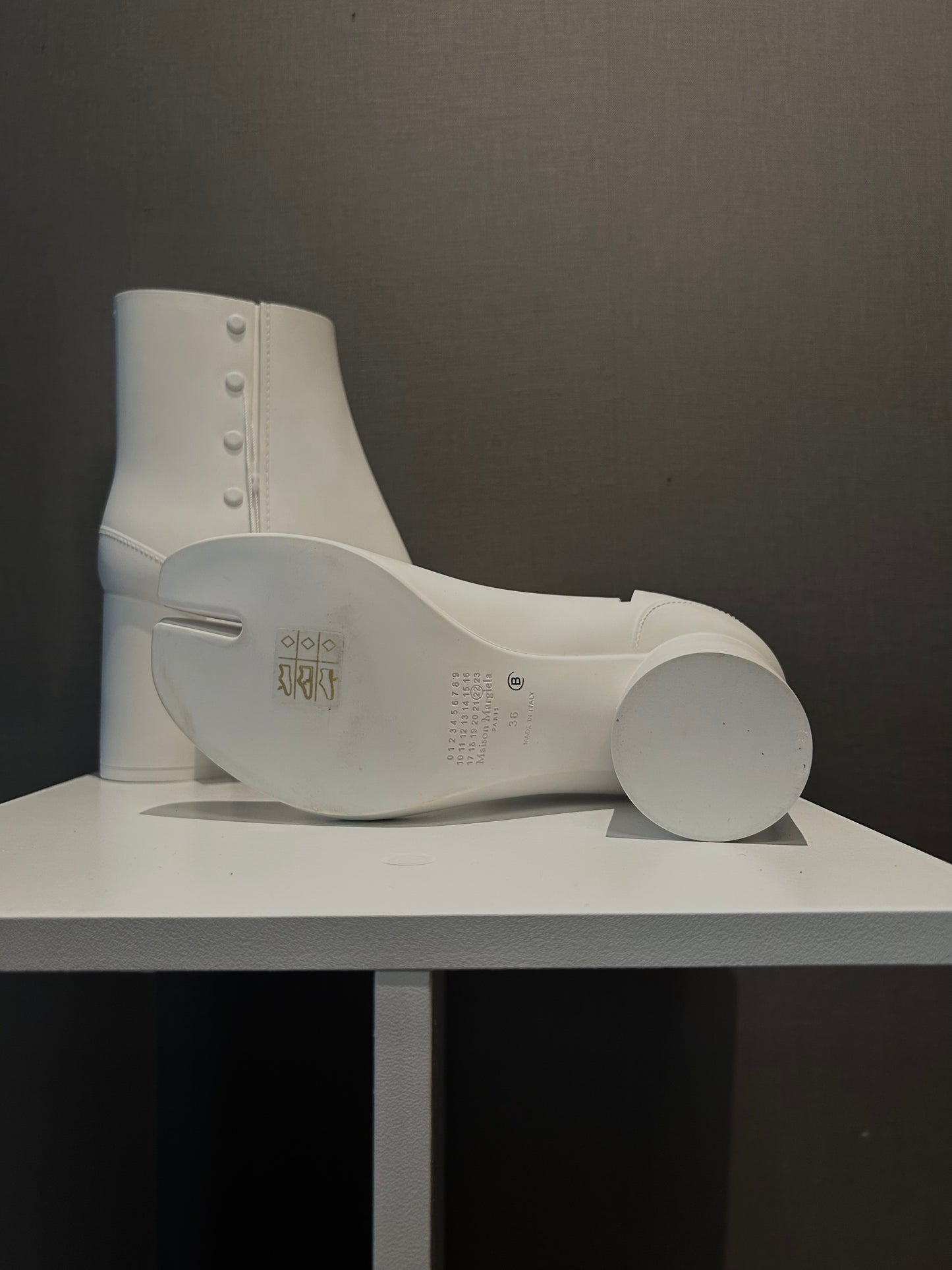 Maison Margiela Rubberised Tabi Boots