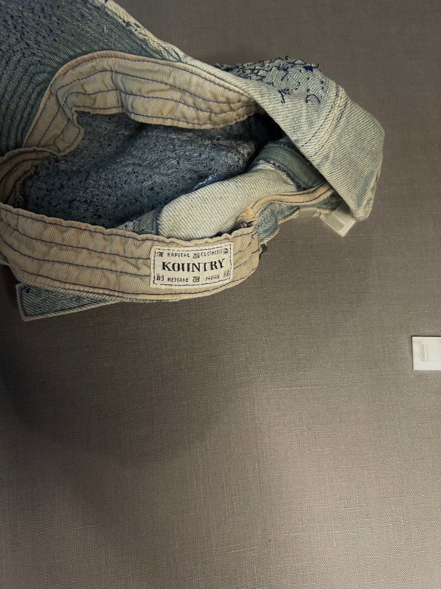 KAPITAL "old man and the sea" boro hat