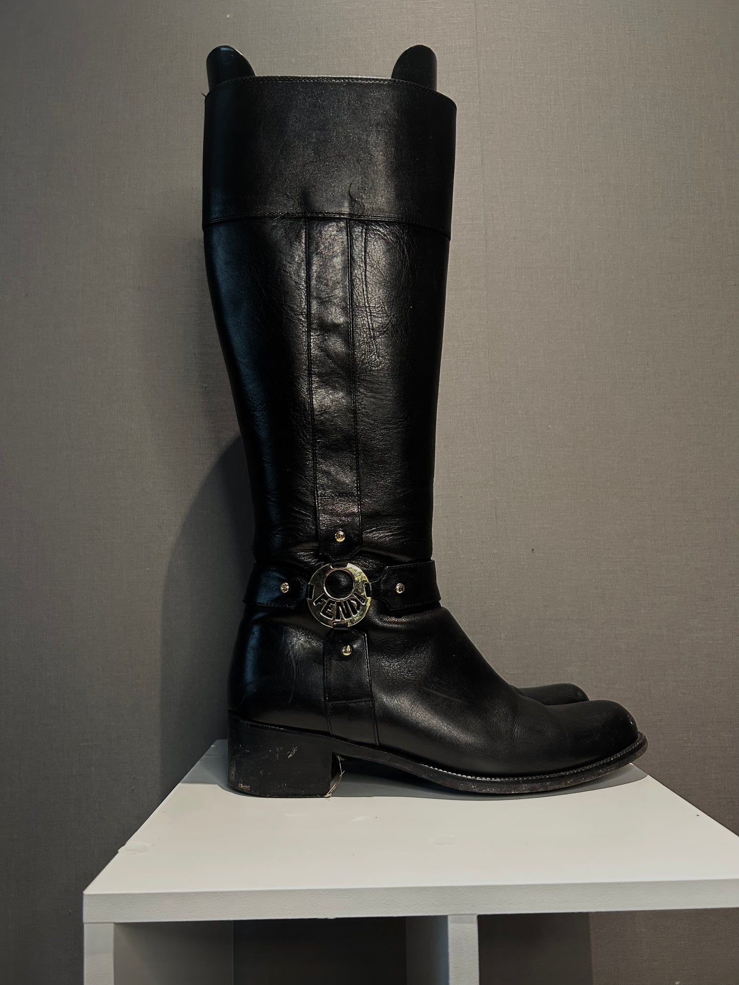 FENDI Wester harness Boots