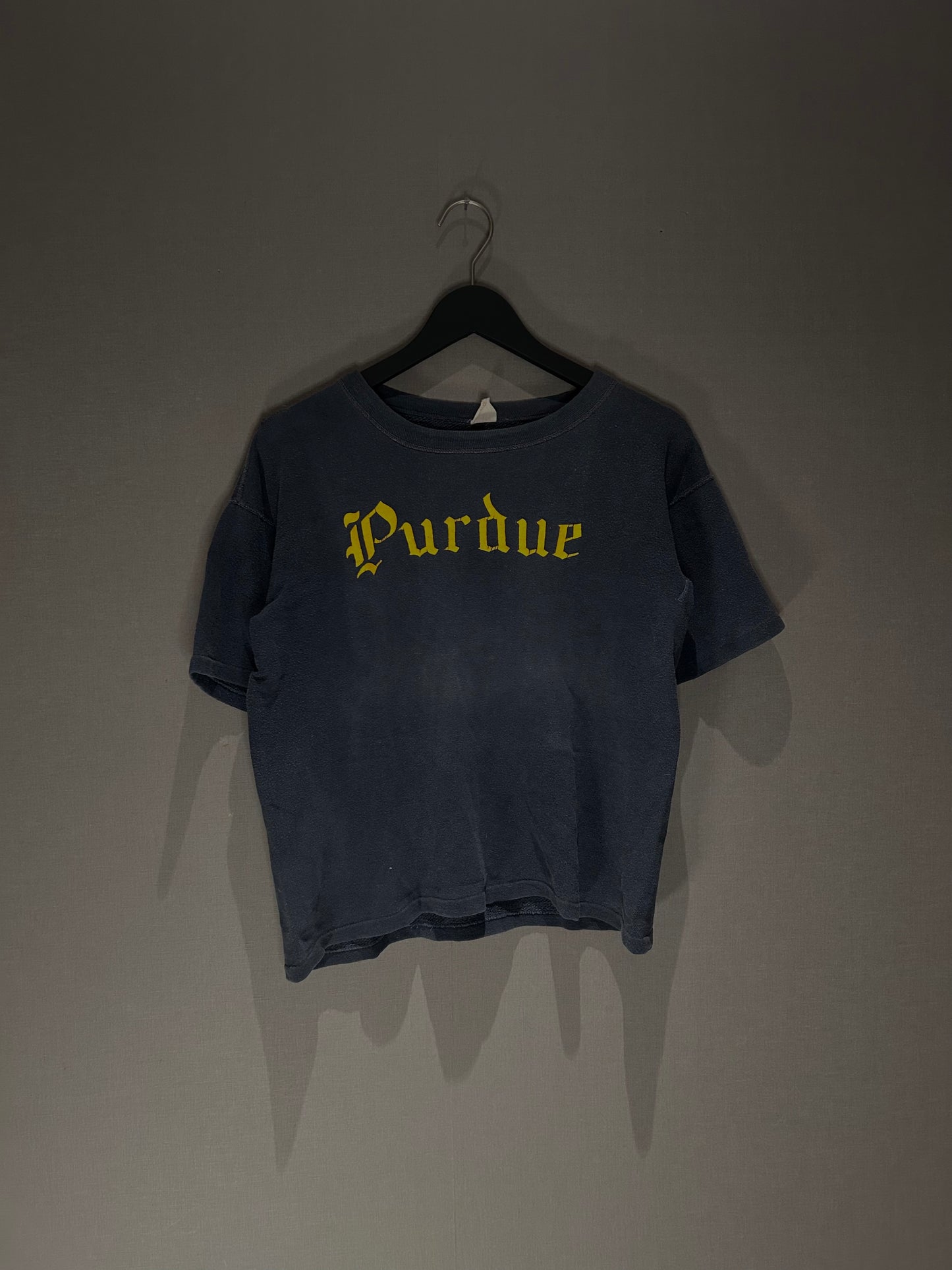 1960s Champion “Purdue” Short Sleeve Sweatshirt