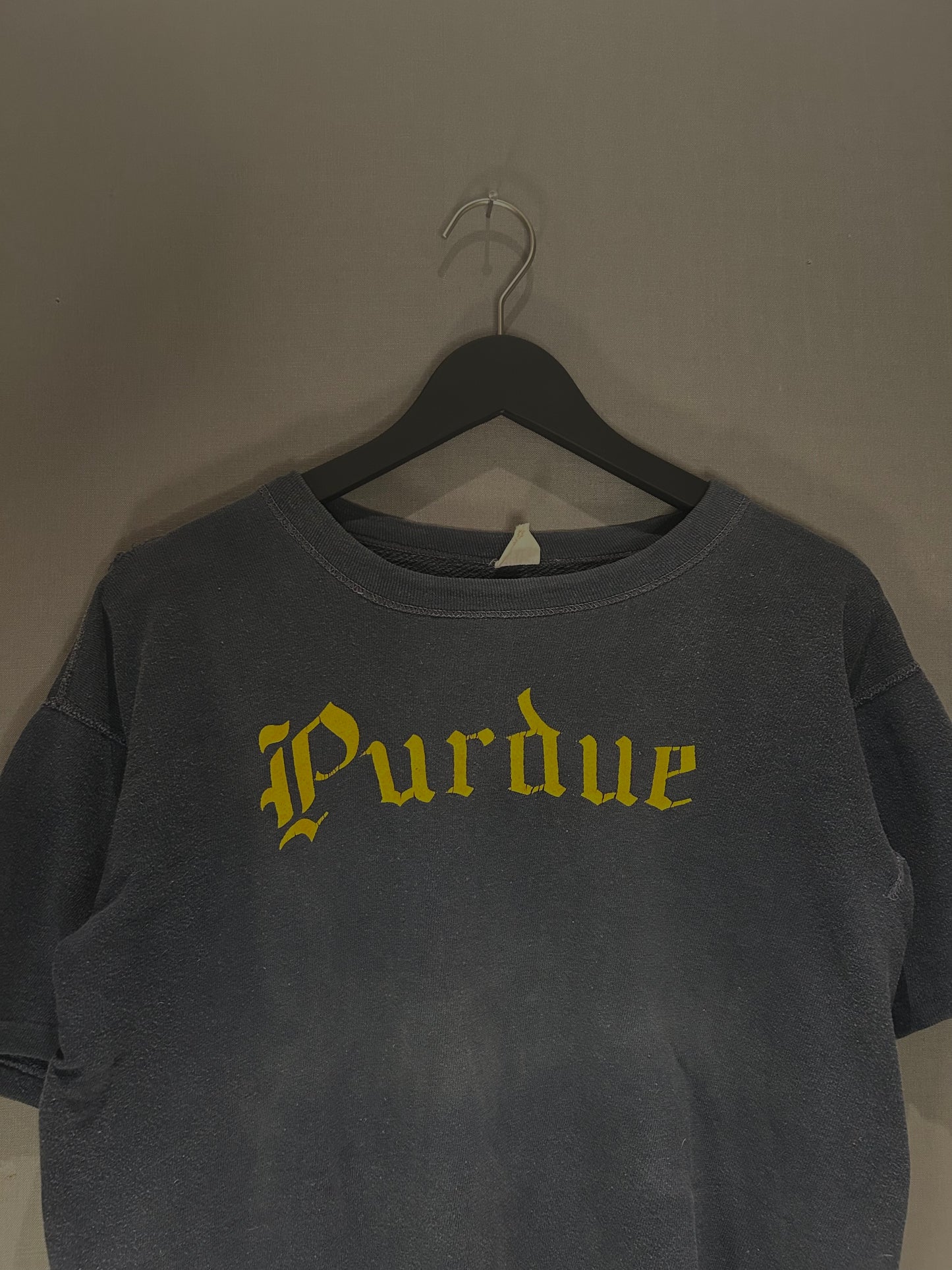 1960s Champion “Purdue” Short Sleeve Sweatshirt