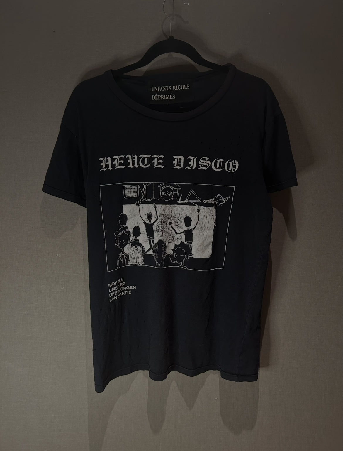 ENFANTS RICHES DEPRIMES 'heute disco' T Shirt