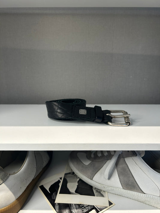 Guidi Leather Grommet Belt