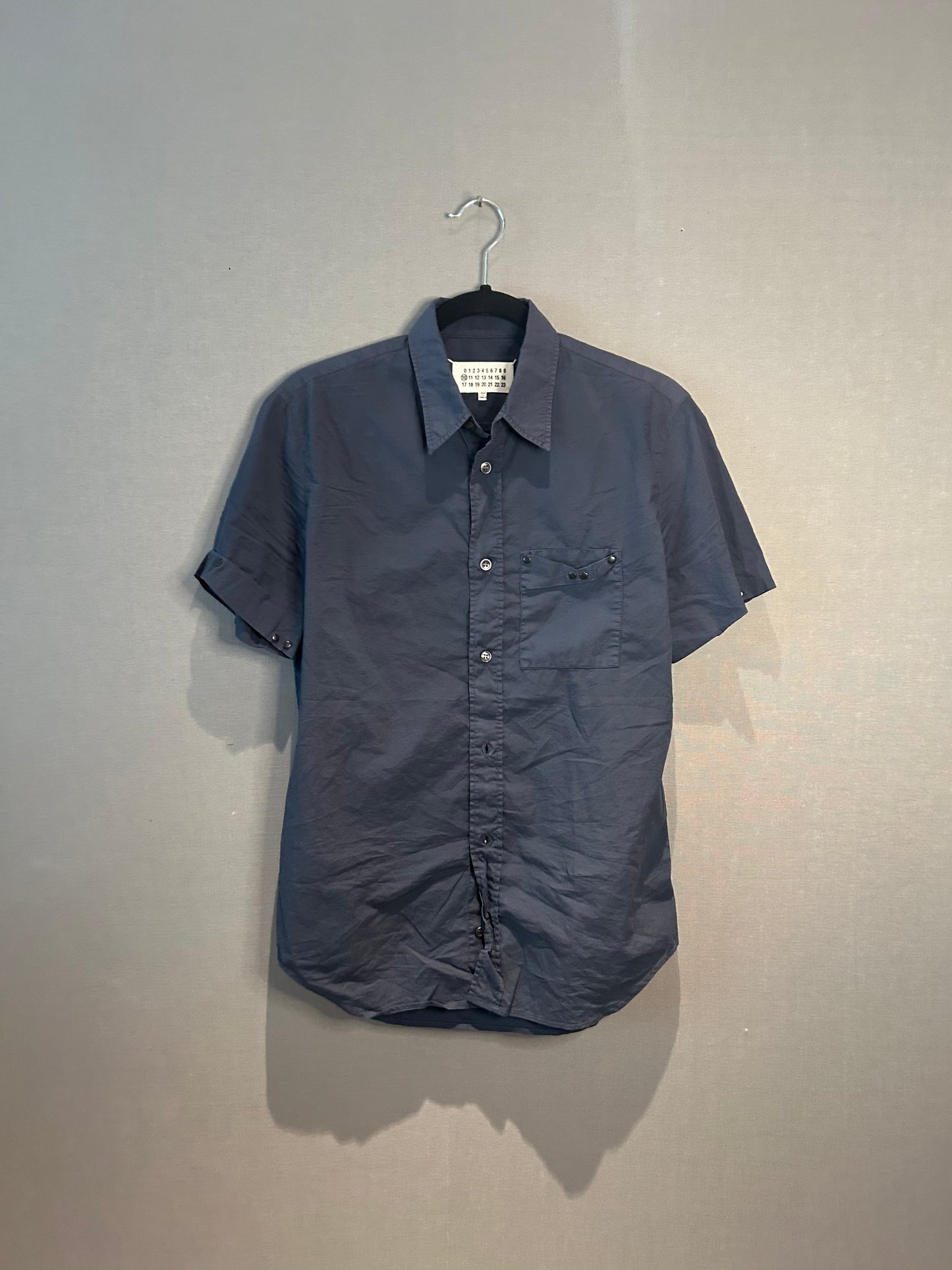 Maison Margiela SS16 Hardware Embellished Button-Up