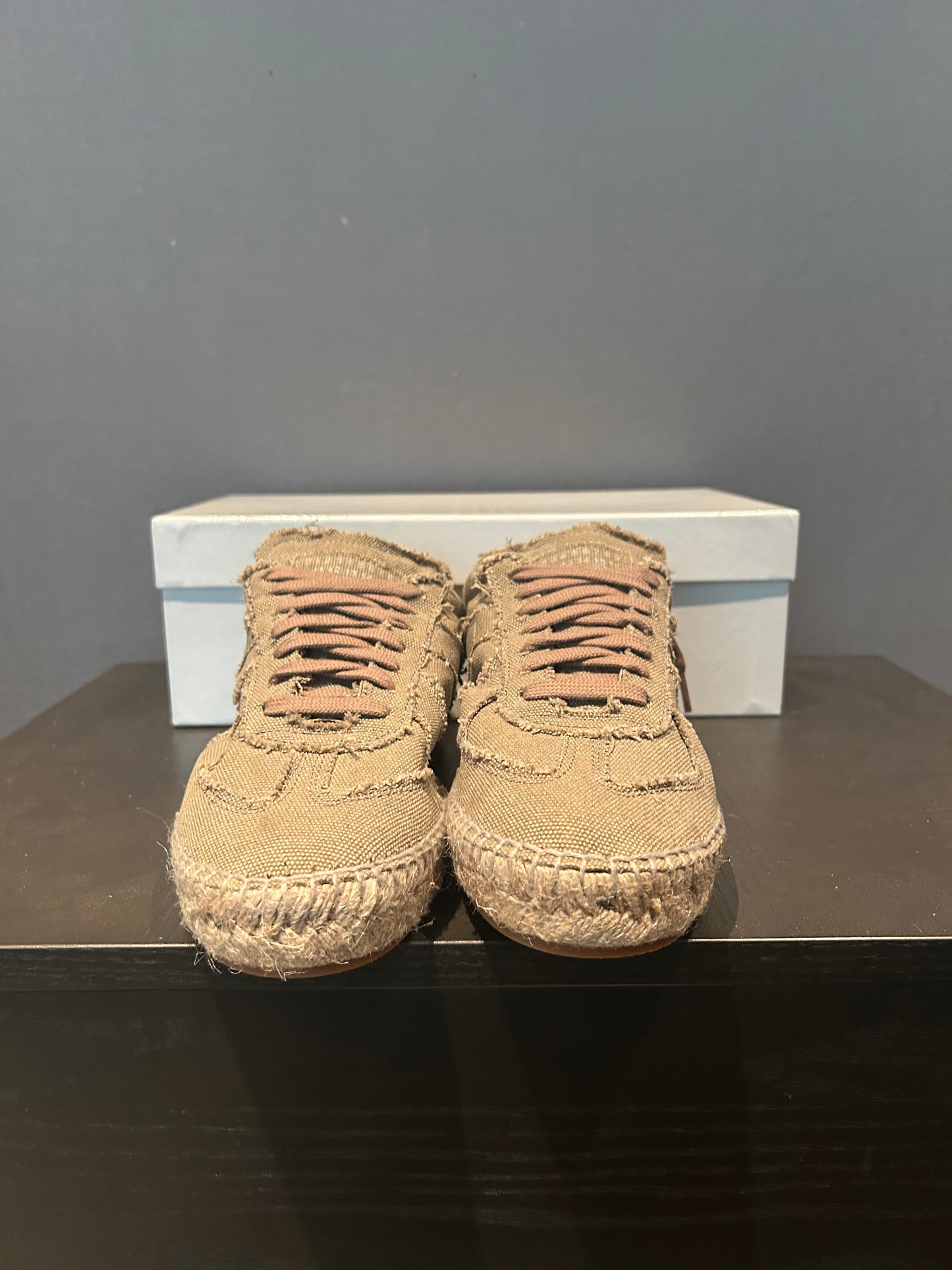 MAISON MARGIELA BRAND NEW ESPADRILLE GERMAN ARMY TRAINERS