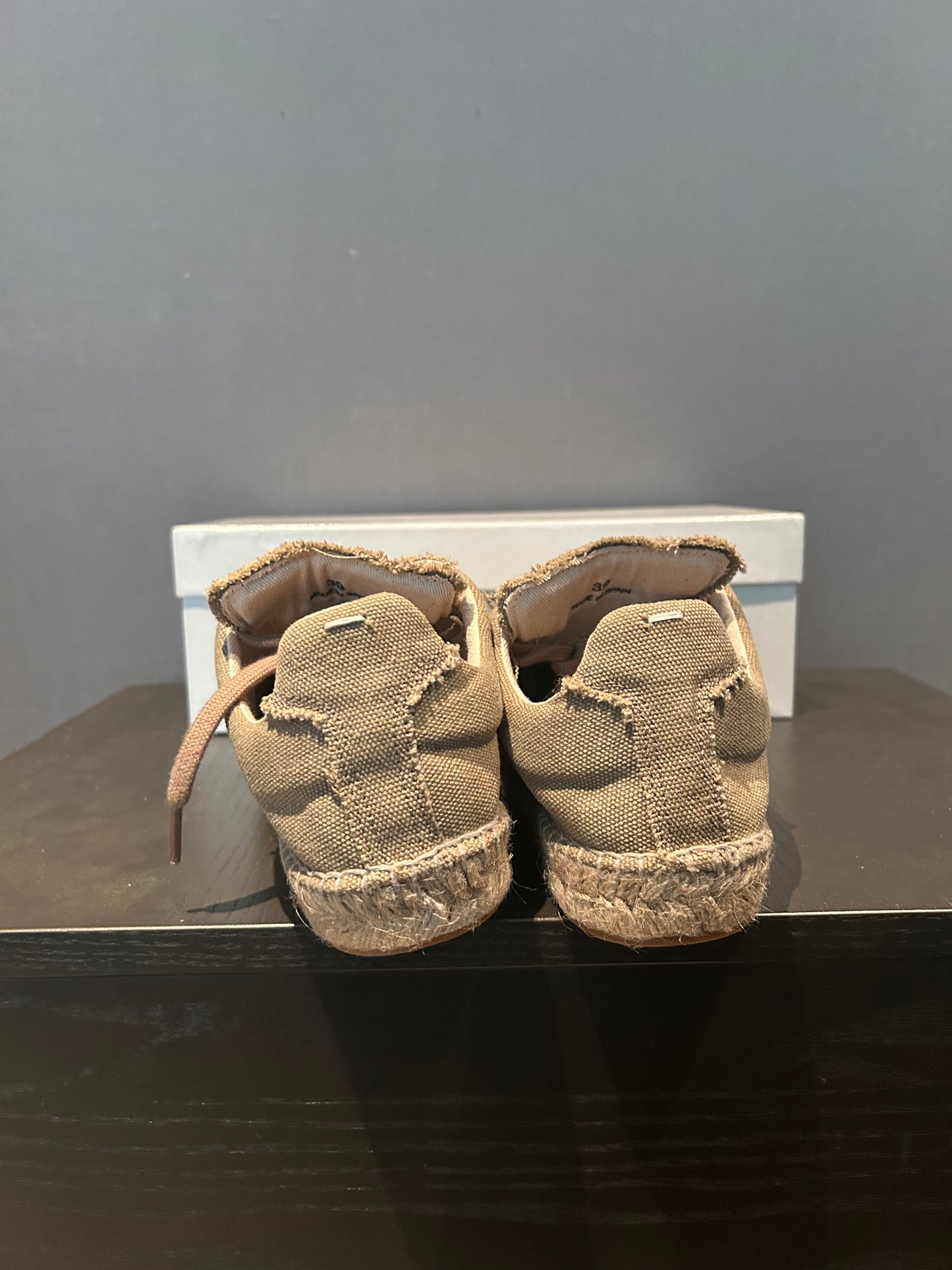 MAISON MARGIELA BRAND NEW ESPADRILLE GERMAN ARMY TRAINERS