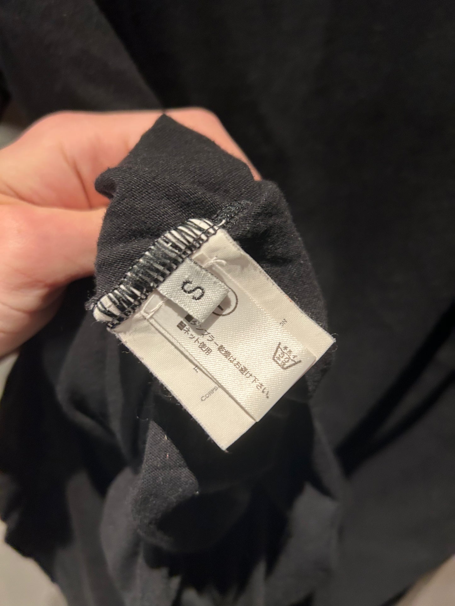 BALMAIN DACARNIN ERA DISTRESSED BLANK T-SHIRT